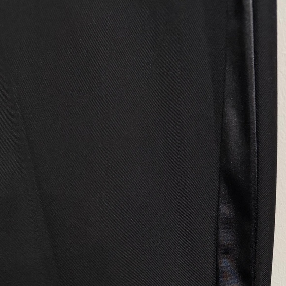 Zara Black Tuxedo Pants size Medium - Picture 5 of 6